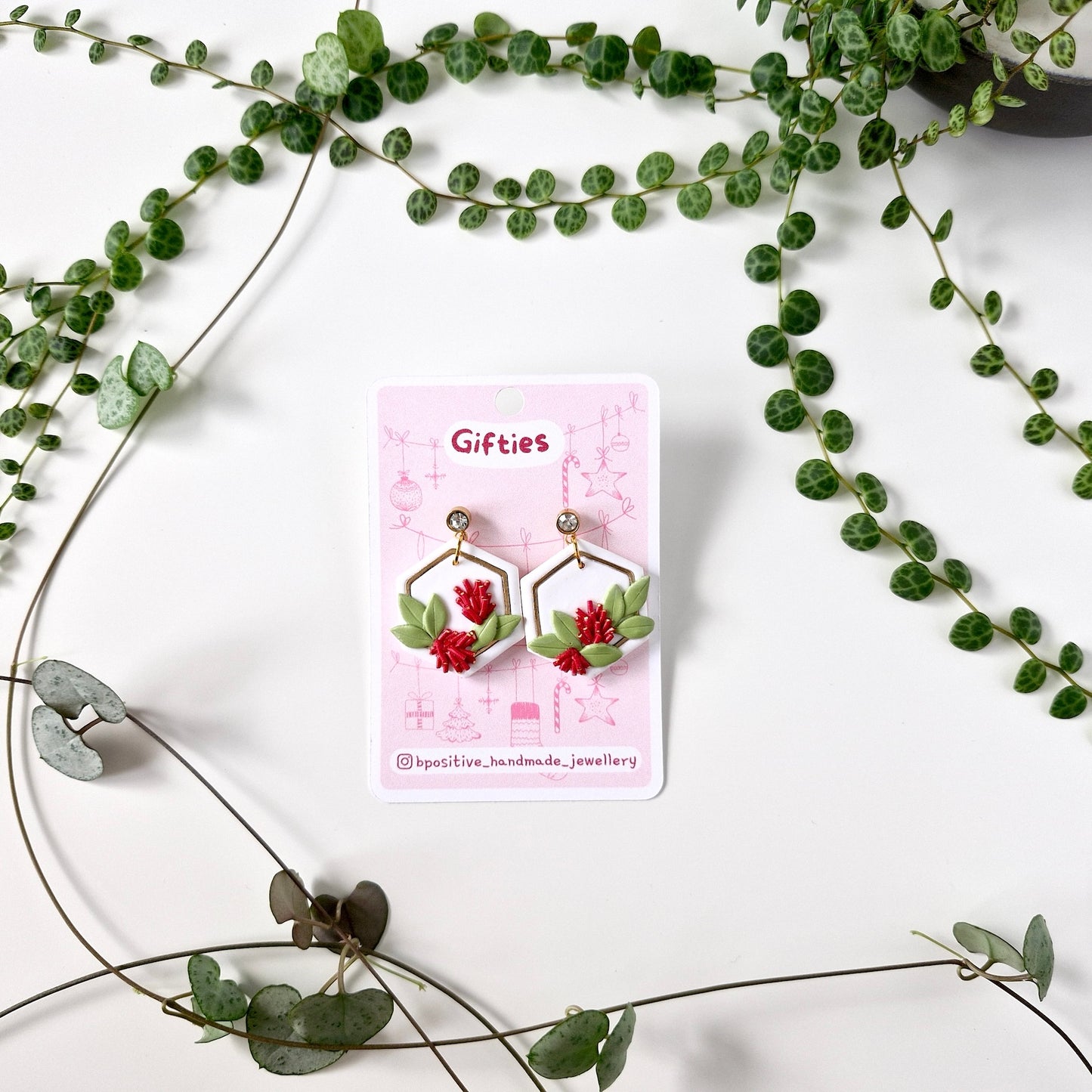 Gifties: Pohutakawa Hexagons