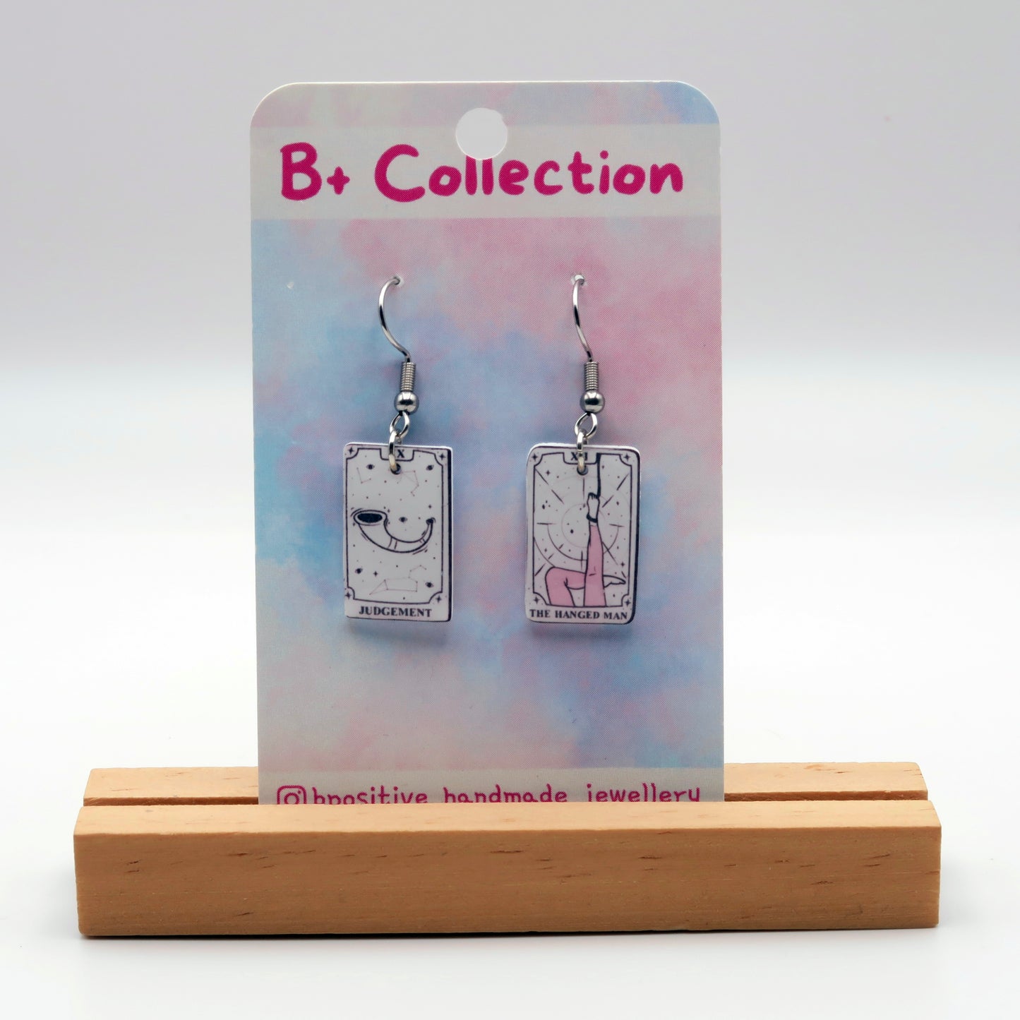 B+ Collection: Tarot Card Earrings