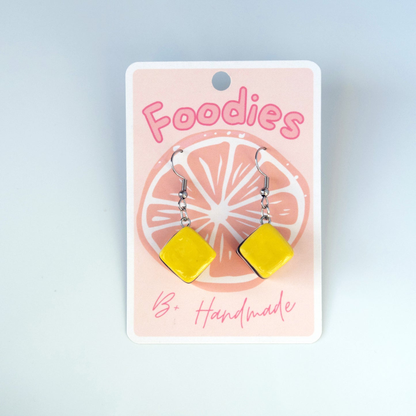 Foodies: Polymer Clay Liquorice Allsort Earrings
