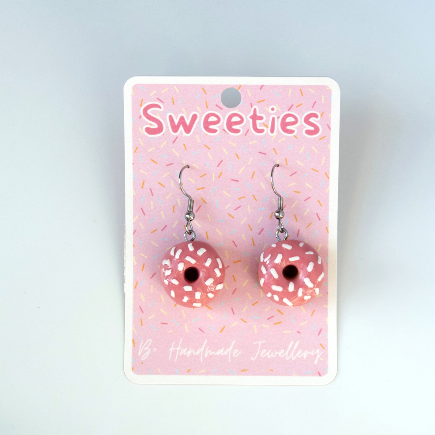 Sweeties: Donut Polymer Clay Earrings No
