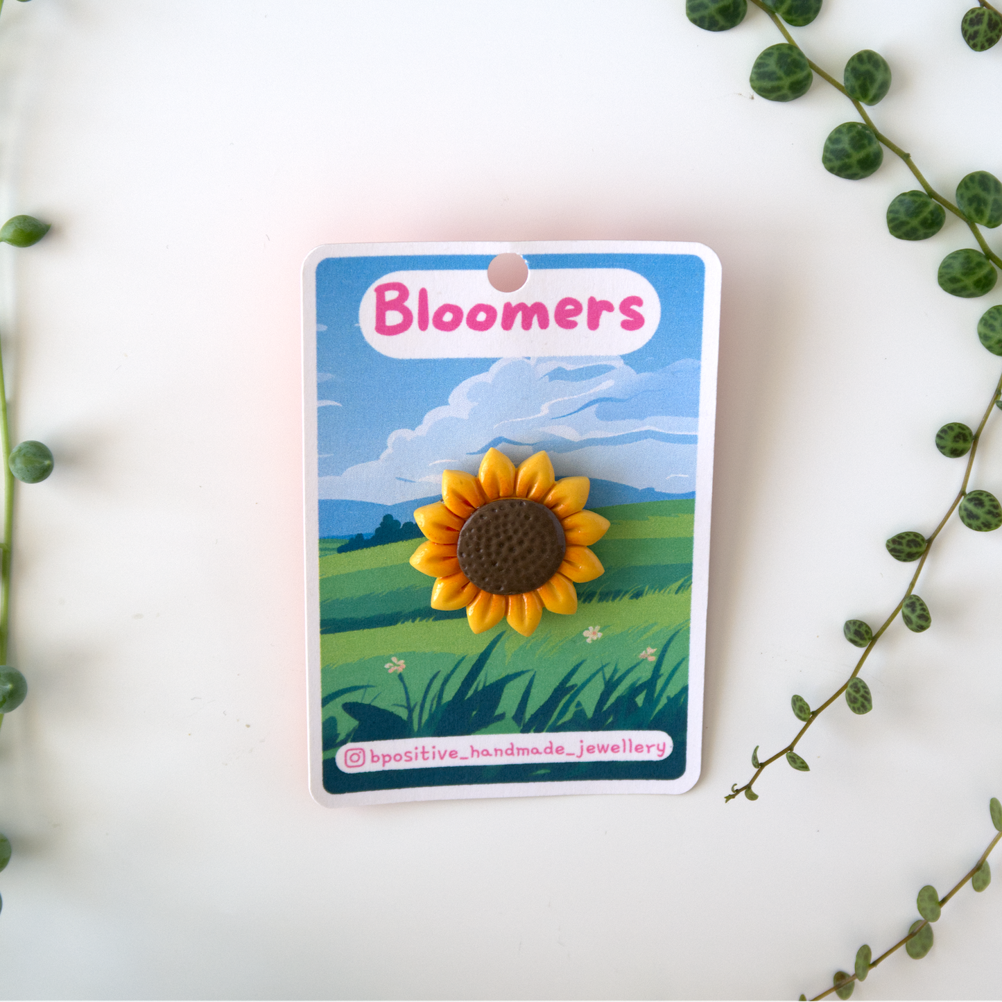 Bloomers: Sunflower Pin