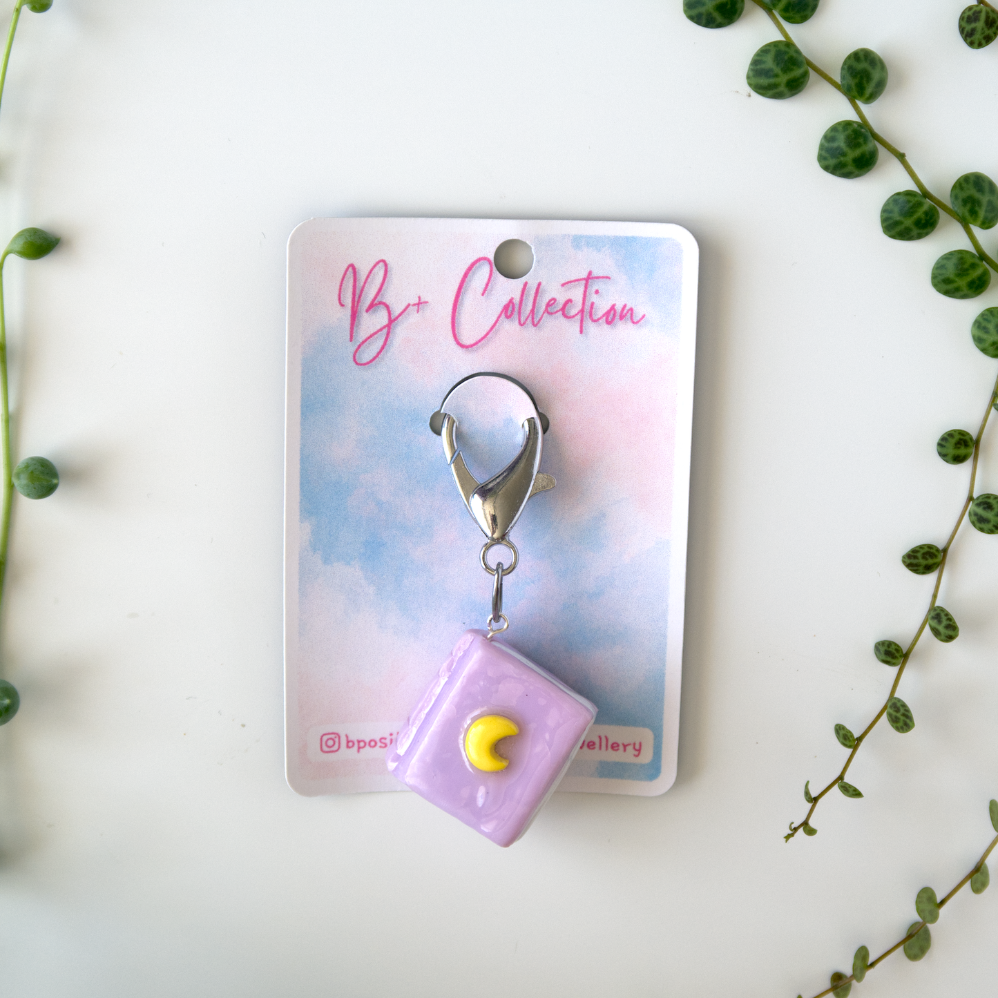 B+ Collection: Lunar Pages Keyring