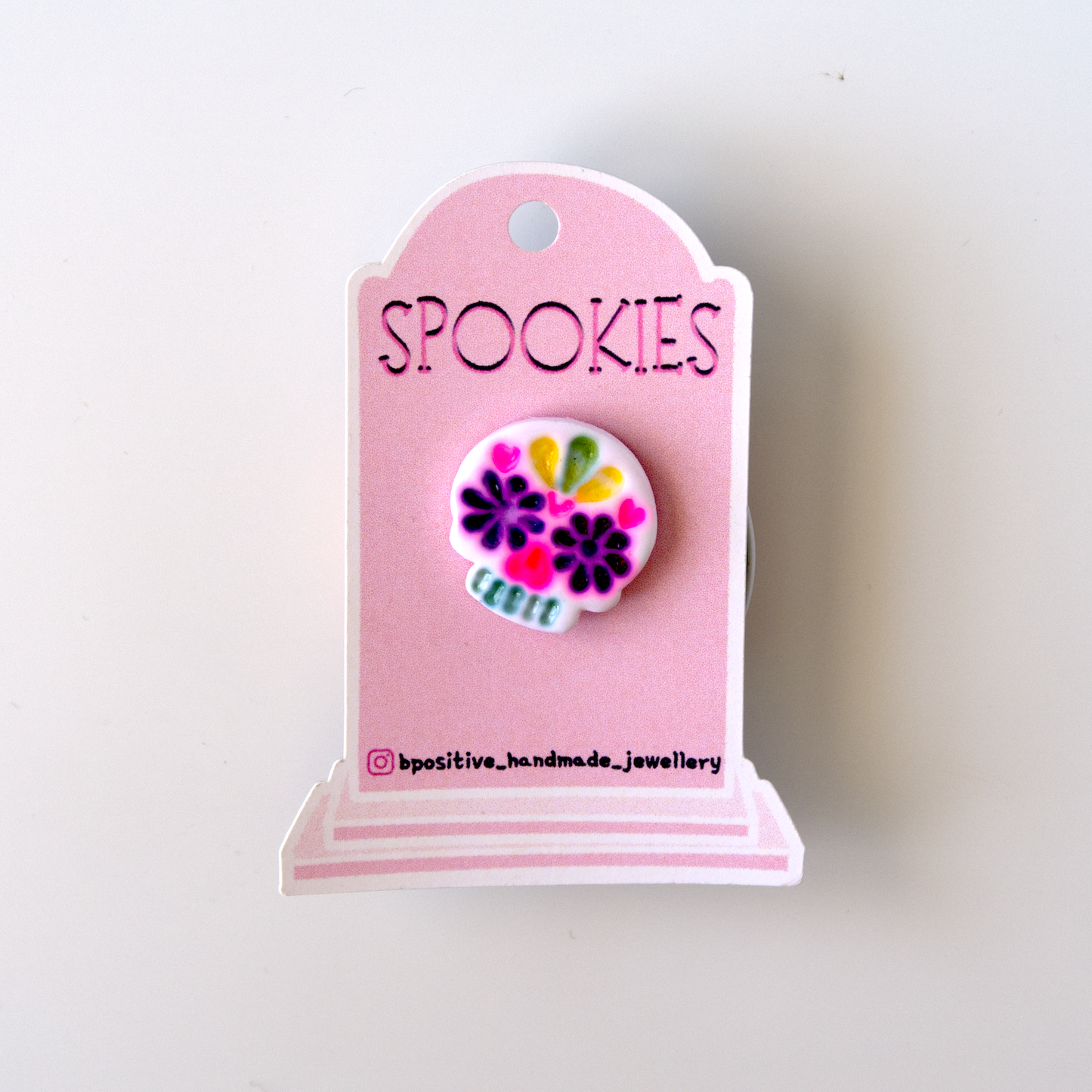 Spookies: Sugar Skull Pin