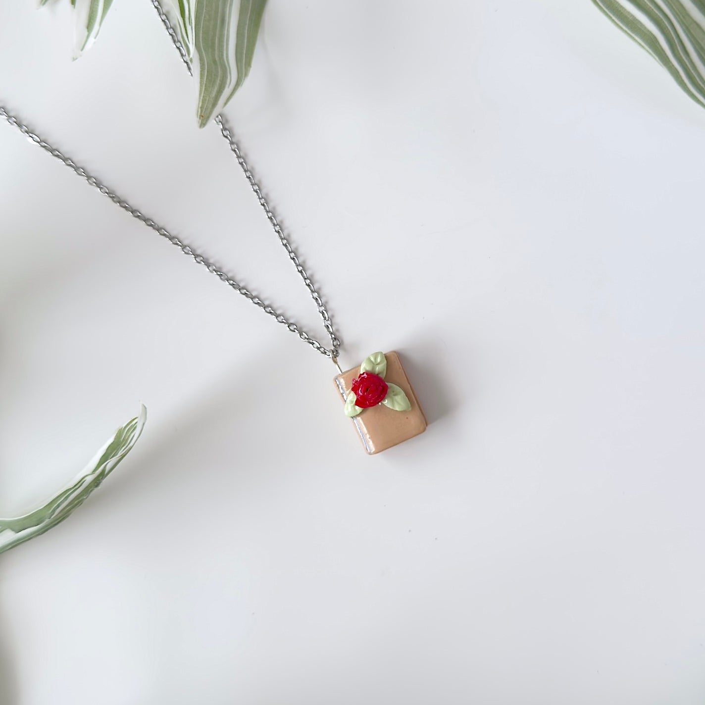 B+ Collection: Book Necklace