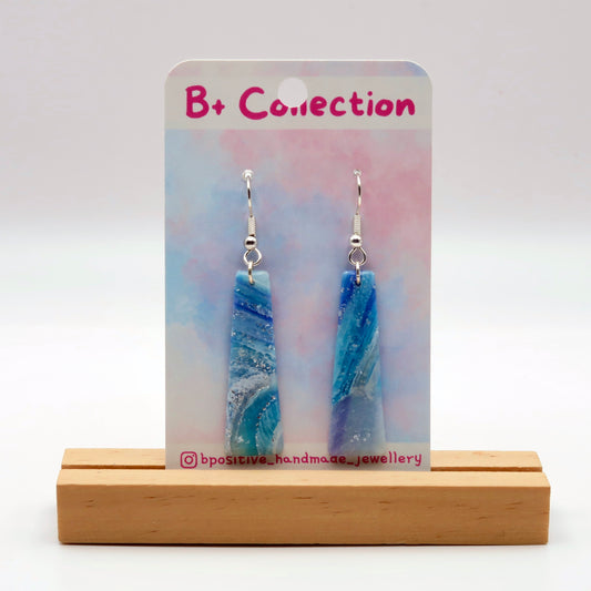 B+ Collection: Blue Agate Inspired Drops