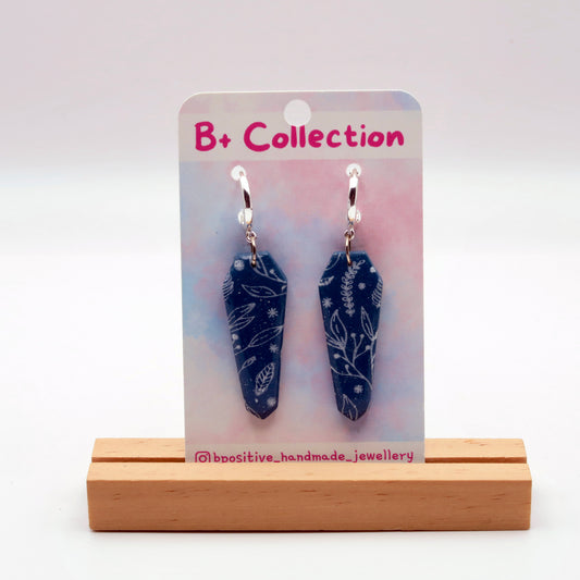 B+ Collection: Blue Printed Coffin Points