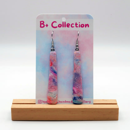 B+ Collection: Long Rainbow Agate Inspired Drops