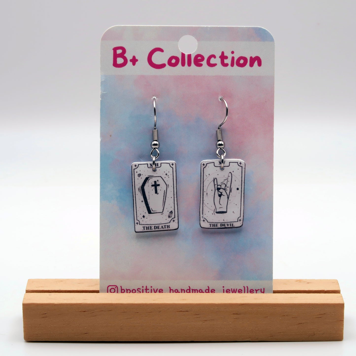 B+ Collection: Tarot Card Earrings