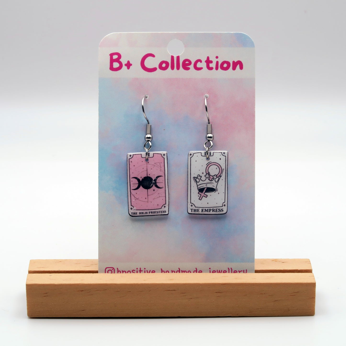B+ Collection: Tarot Card Earrings