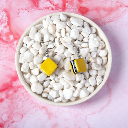 Foodies: Polymer Clay Liquorice Allsort Earrings
