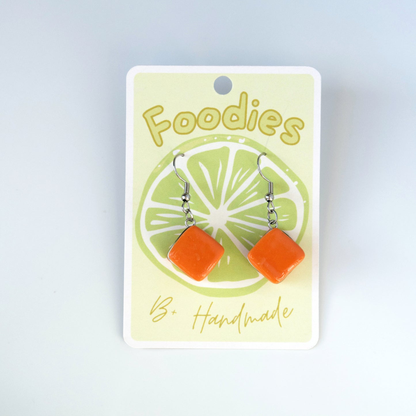 Foodies: Polymer Clay Liquorice Allsort Earrings